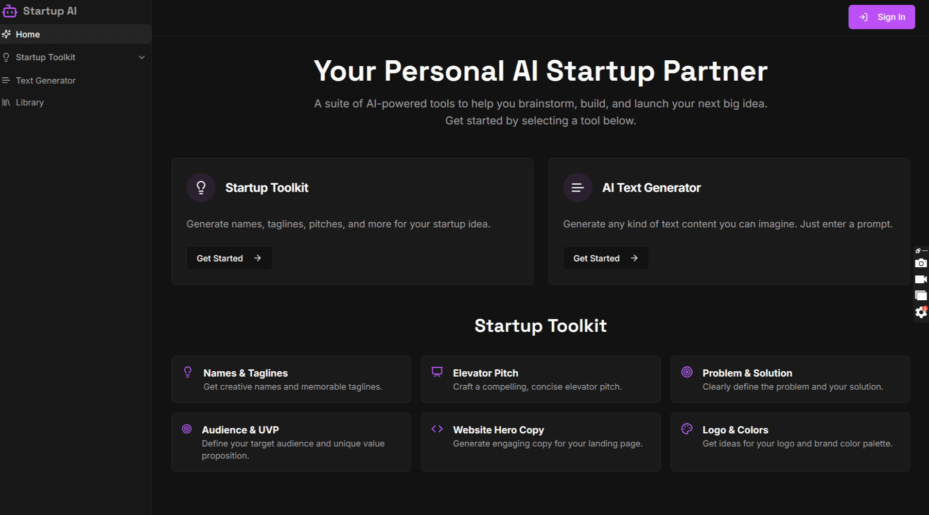 Founders Forge — AI Startup Pitch Generator